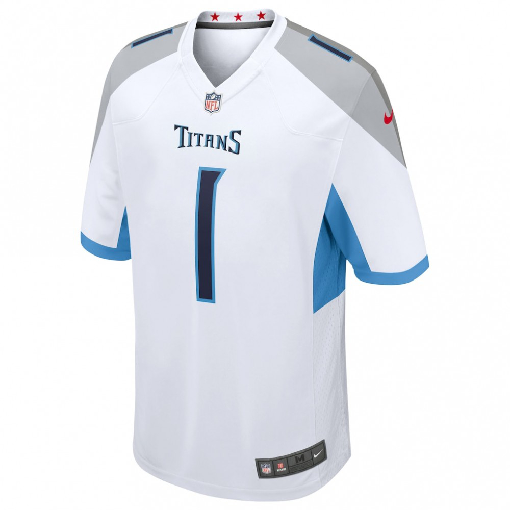 Cameron Ward Tennessee Titans Nike 2025 NFL Draft First Round Pick Game Jersey - White-GridironStore